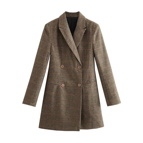 Veste Blazer Pied-de-Poule Kromoc : Finis les Looks Neutres en Soirée