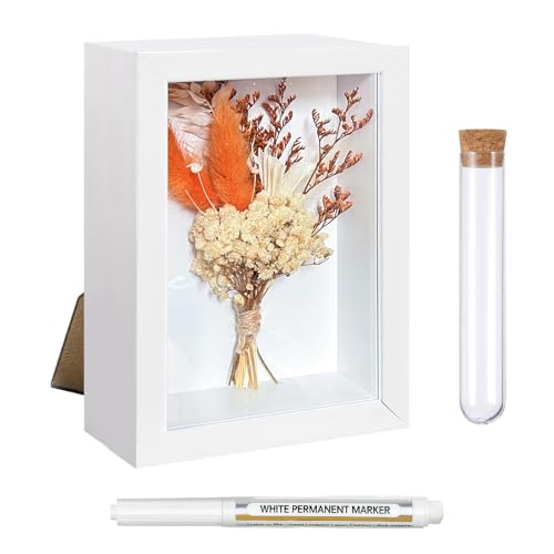 TAIHOBO 3D Bilderrahmen zum Befüllen, 12x17cm Bilderrahmen Tief zum...