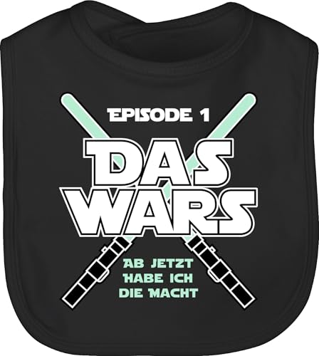Shirtracer Baby Lätzchen - Zur Geburt - Das wars Jetzt habe ich die Macht...