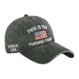 Charlie Kirk Freedom Hat Turning Point USA Hat A True Patriot Charlie Kirk 2025 Hats Freedom Republican Memorial Tribute Charlie 2025 USA Flag Baseball Caps