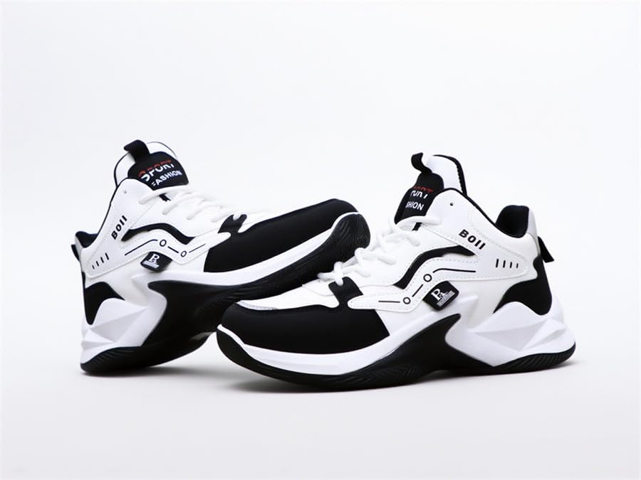 Men's Fashion Casual Sports Shoes Walking Shoes lace-up Basketball Running Shoes Exercise4