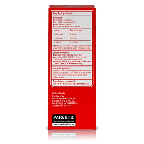 Children's Sudafed Pe Nasal Decongestant, Cough Suppressant Cold + Cough Non-Drowsy, Grape Flavor 4 Fl Oz #TOP4