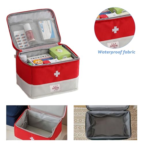 XPAPOV Large Travel Medical Organizer Bag