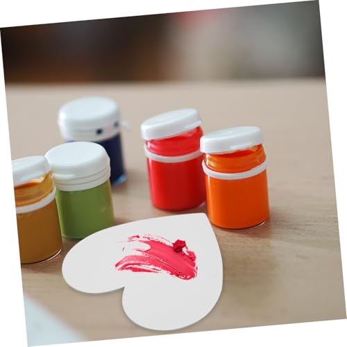 Tableros de dibujo en forma de corazón Zerodeko de algodón para pintura acrílica 6