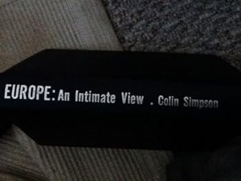 Hardcover Europe: An intimate view Book