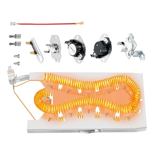 Kit de résistance WP3387747 : chauffage durable et homogène pour sèche-linge - 2