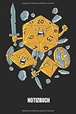  Pen and Paper Notizbuch für Spieler und Spielleiter: Tagebuch mit D20 Spielwürfeln für alle Pen and Paper Systeme und Rollenspiel Kampagnen  Format 6x9  120 Seiten  Punktiert / Dot Grid / blanko