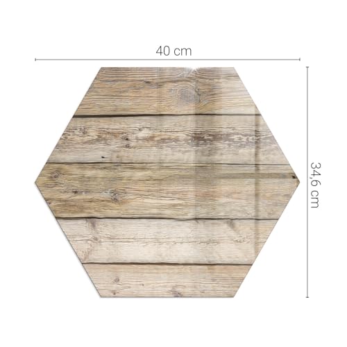Placa de vidrio templado anti chispas para salvar suelos de madera 5