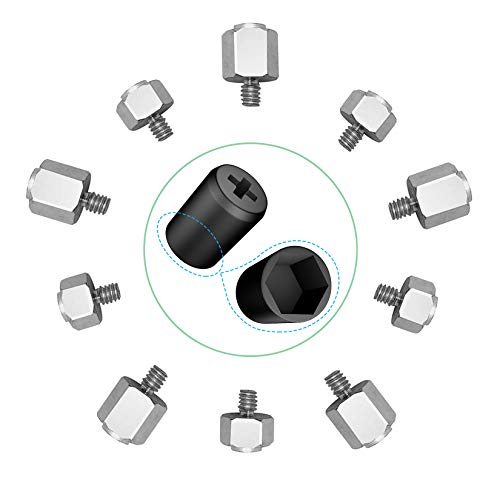 Akuoly PC schroeven M.2 SSD NVMe montageschroeven set voor ASUS moederbord moederbord, 22 stuks - Image 3