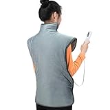 【Smart Heating / Timer-Einstellungen】 Passen Sie die gewünschte Temperatur unter 6 Heizungseinstellungen an die persönlichen Bedürfnisse an (40-60 ℃). 4 Timer-Einstellungen (30/60/90/120 min) fördern die Sicherheit und Energieeinsparung. Der digitale LED-Controller erleichtert die Bedienung. Mit dem langen Stromkabel (2 m) können Sie sich frei bewegen.
