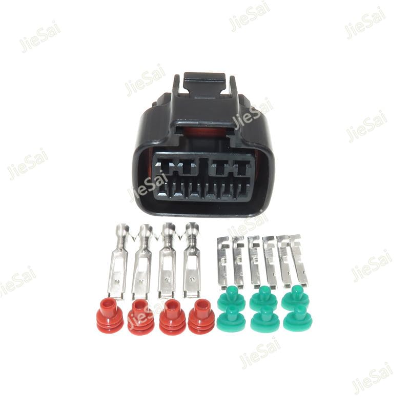 Wiring Connecting Terminals - 10 Pin 7223-6508-30 Waterproof Automotive Connectors Sealed Plug Female for Auto Car Truck - (Package: 5 Pcs)