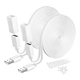 Attaches à Clouer Incluses : Ce package de câble comprend des attaches à clouer pratiques conçues pour une installation facile et sécurisée. Ces attaches vous permettent de guider et de gérer proprement les câbles le long des murs ou des surfaces sans avoir besoin d'accessoires supplémentaires, garantissant une installation soignée et organisée.