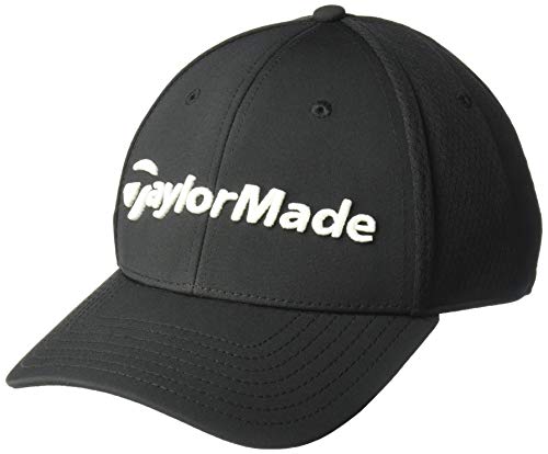 TaylorMade 2019 Performance Cage Hat, Black, L/XL
