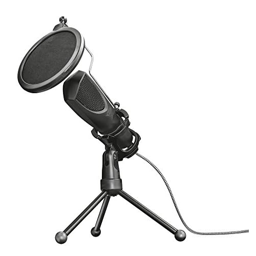 Trust GXT 232 Mantis USB-Streaming-Mikrofon Schwarz