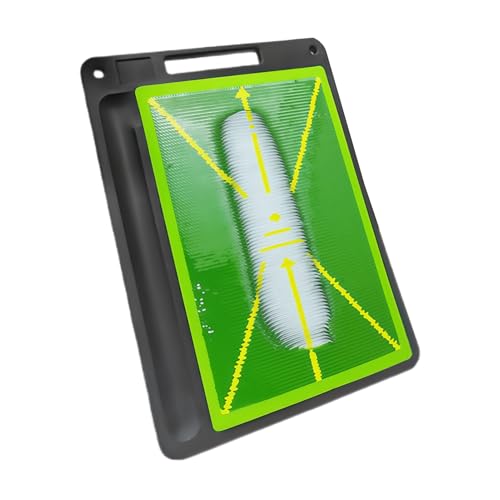 Tapis d'approche de golf pour jardin et garage avec analyseur de swing portable