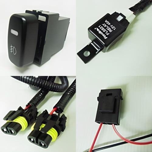 Amazon.co.jp: 三菱 ミツビシ用 LEDスイッチ/スイッチホール H8/H11