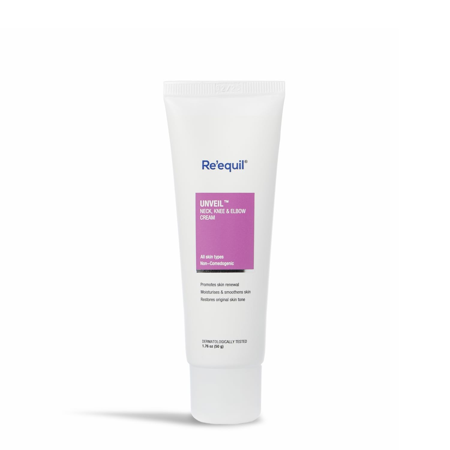 RE' EQUIL Unveil Neck, Knee & Elbow Cream 30g for Dark, Rough, Scaly Neck, Knees and Elbows