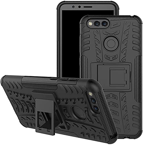 ConnectPoint Shockproof Hybrid Military Grade Armor Heavy Duty Dazzle Case with Stand Double Protective Back Cover for Honor 7X 5.93 (B09FYF6SXL) Amazon Price History, Amazon Price Tracker