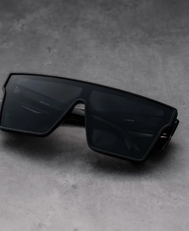 IBEX The LAYBACK Safety Sunglasses, ANSI Z87+ Certified, Shatter-proof, Ultra UV 400 Protection, Black Lenses, Flexible Black Frame, Men, Women, Outdoor/Sports, Surf, Construction, Work, PPE - Image 4