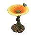 NW Wholesaler 2.5 Inch Miniature polyresin Fairy Garden Flower Birdbath - Supplies, Furniture, Tools, Animals and Accessories for Fairy Gardens