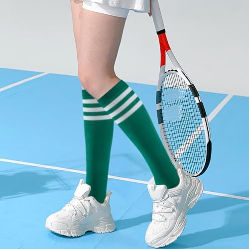 Image of Knee High Socks for Women, Long Tall Knee Tube Socks