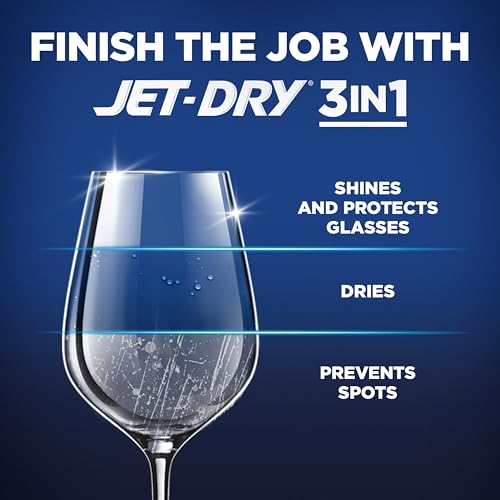 Finish Jet-Dry Dishwasher Rinse Aid, Dish Detergent Drying Agent, 23oz - image 3