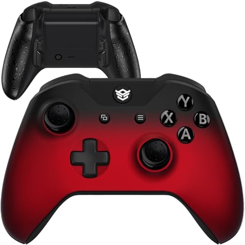 Image of HEXGAMING ULTRA ONE Wireless Controller for Xbox Series X & S, for Xbox One, for Windows 7 /8 /10-4 Remap Back Buttons - Hair Triggers - Interchangeable Thumbsticks - 6 Profiles - Shadow Red
