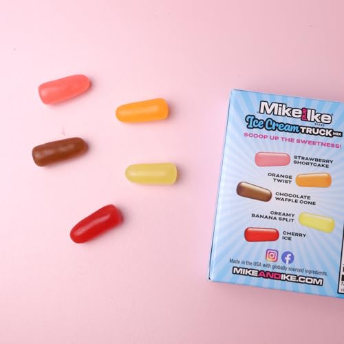 Mike and Ike Ice Cream Truck Mix 3 Cajas 4.25 oz miniatura 3