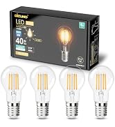 Amazon | DiCUNO LED電球 E17口金 ミニクリプトン電球 40W形相当 電球