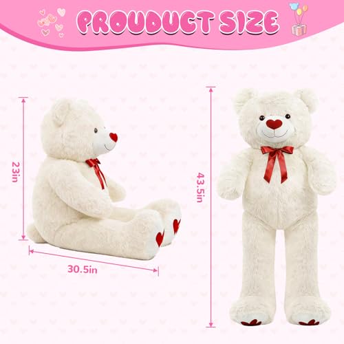 Ours en peluche géant pour décorer une chambre et cocooner au lit