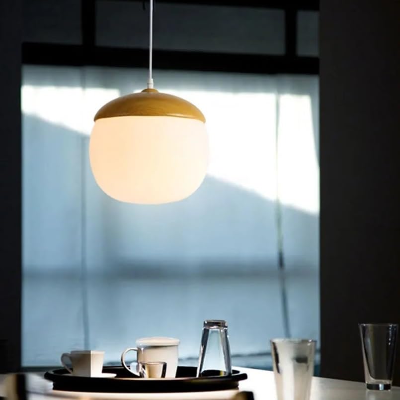 Lampe suspension noix éclairage créatif anti éblouissement salon