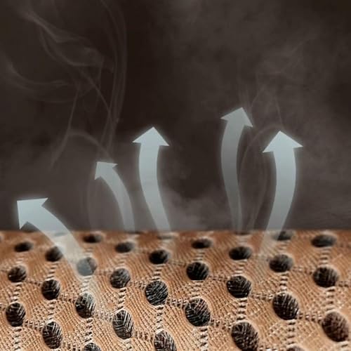 Almohadilla transpirable mahjong de bambú para evitar el calor nocturno al dormir 7