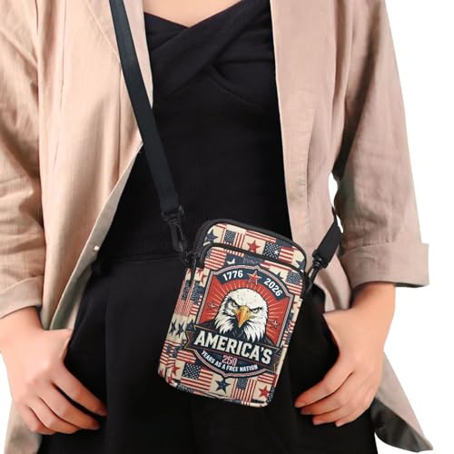 Image of Lightweight Small Crossbody Bags Cell Phone Purses Travel Pouch Shoulder Bag for Women