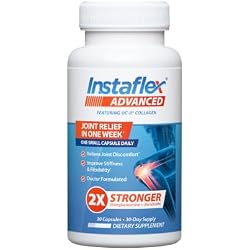 Instaflex Advanced Joint Supplements for Women and Men - 30 Count | Doctor Formulated, Relieve Discomfort, Improve Flexibility, Joint Health, Joint Support, Joint Pain Relief