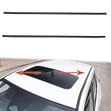 YKWYKW Roof Trim Molding Kit Weatherstrip Sealing Strip Replacement for 2009-2013 Corolla, Left and Right, 2 PCS