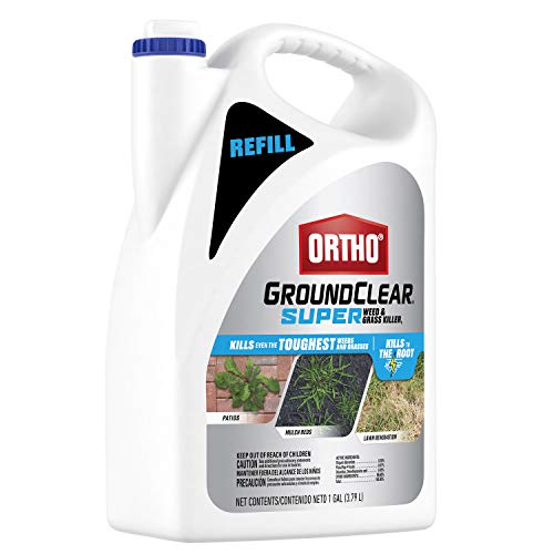 Image of Ortho GroundClear Super Weed & Grass Killer1: Refill, Fast-Acting, See Results in Hours, For Patios and Landscaped Areas, 1 gal.