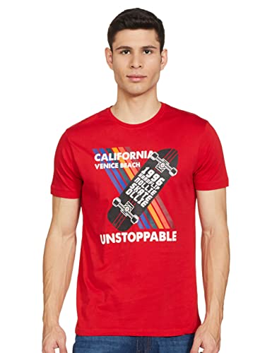 Image of Max Men Printed Slim Fit T-Shirt