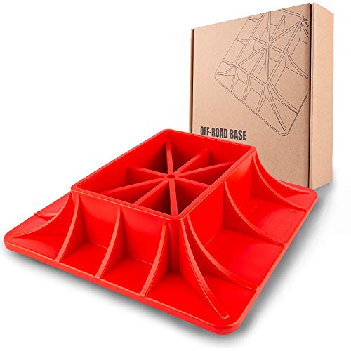 XPV Off-Road Base Compatible With Hi Lift Jack PP Pad Lifting Plate to Alleviate Hoisting Sinkage - Thumbnail 7