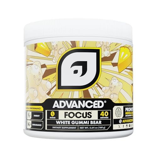 Image of Advanced Focus Powder - White Gummy Bear