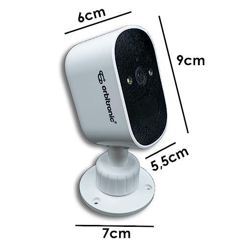 Camera Wifi Externa Segurança Bateria longa duração IP Orbitronic