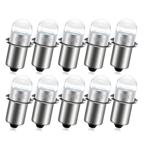 Ruiandsion P13.5S 6-30V AbvO[h LED dou 6V 9V 12V 18V 24V Ryobi ~EH[L[ DEWALT vd񓔃[NCg Maglit oupAm|[eBi10 