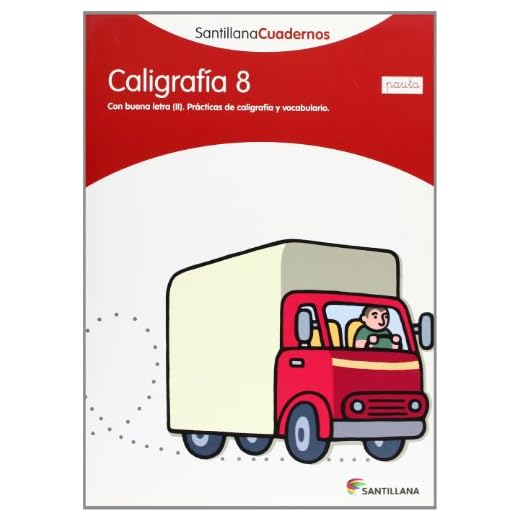 CALIGRAFIA 8 PAUTA SANTILLANA CUADERNOS - 9788468013565