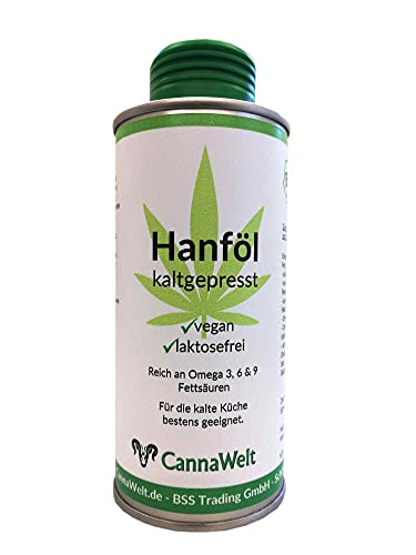 CannaWelt Bio Hanföl kaltgepresst 250ml