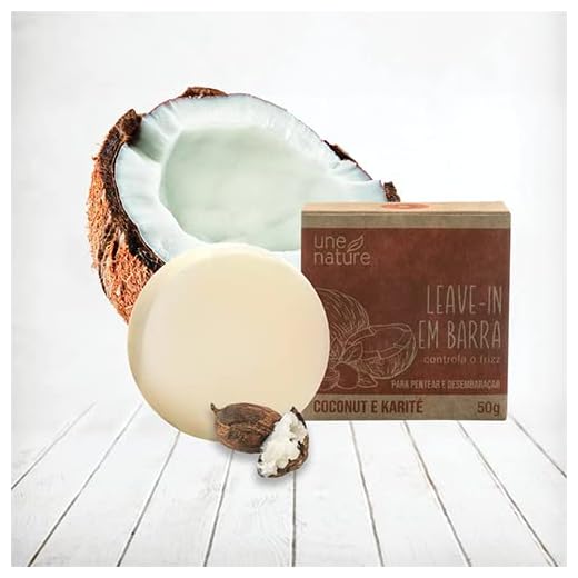 Leave-in em Barra Coconut Arte dos Aromas 50g