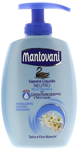 Mantovani - Sapone Liquido Talco e Fiori Bianchi - 300ml