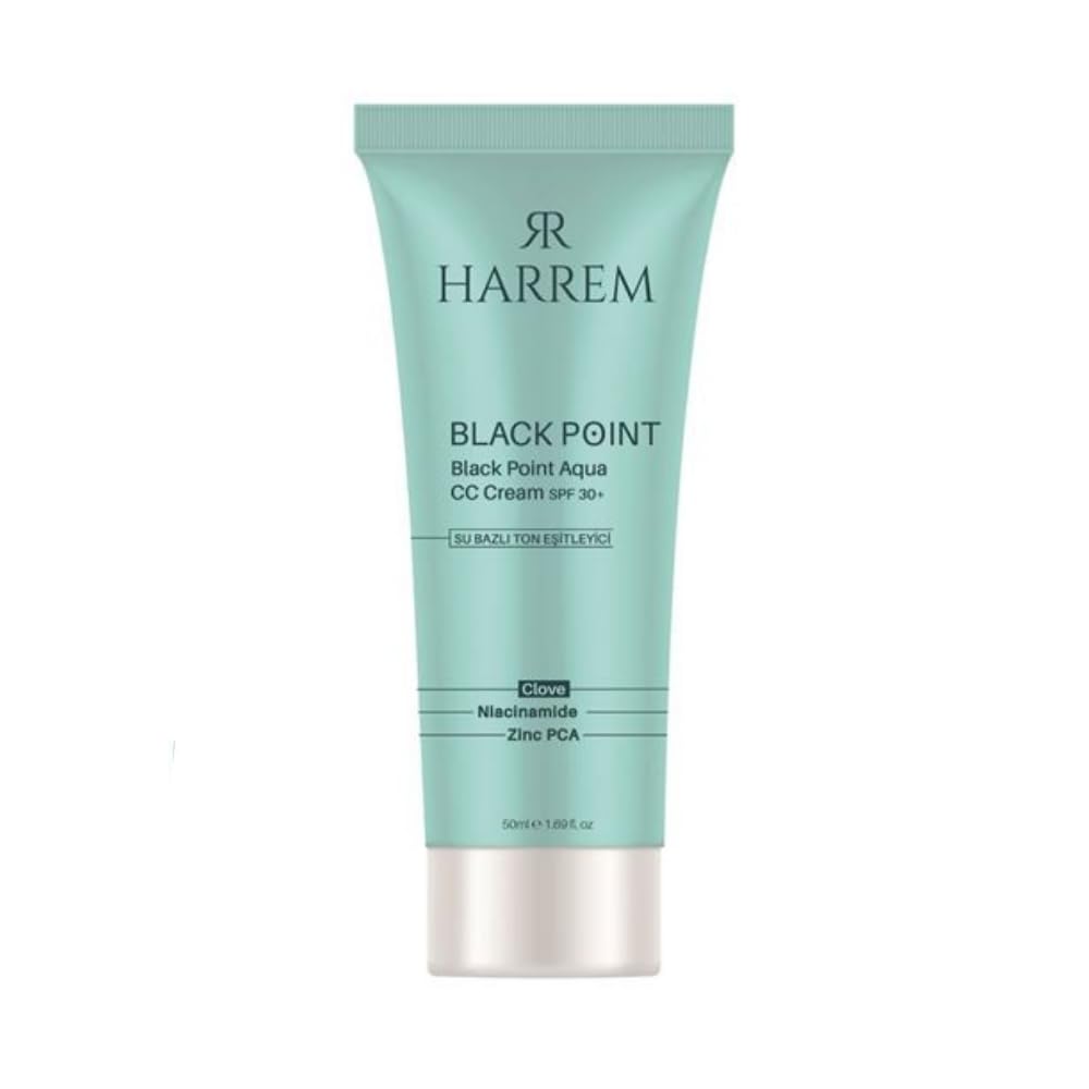 Akneli & Yağlı Karma Ciltler İçin 30SPF Güneş Koruyucu Cc Krem Black P.int 50Ml