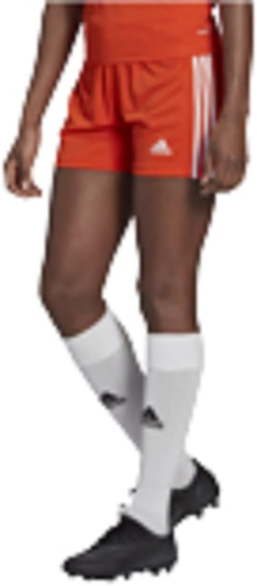 orange adidas crop top and shorts