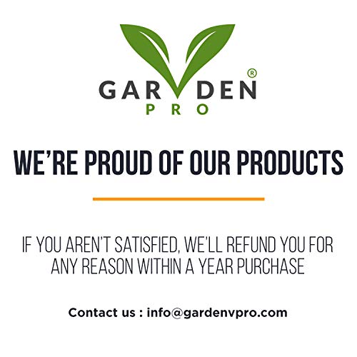 image for Professional Titanium Pruning Shears By Garden V Pro - Top Bypass Clip