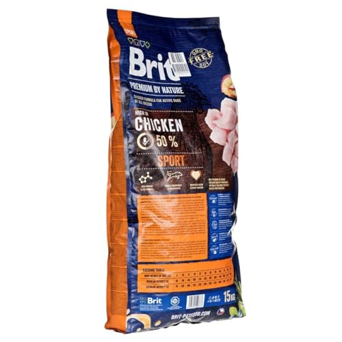 BRIT Pollo Deportivo de Primera Calidad, 15 kg