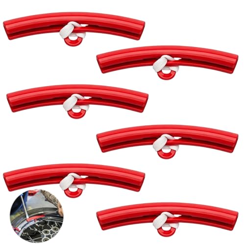 ikBrtaiay 6 Pièces Protège Jantes Voiture pour Montage de Pneus, Protection Jantes Voiture, Demonte Pneu Moto, Protégeant Les Jantes Contre l'usure et Les Rayures Pendant Le Changement de Pneu